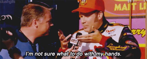 Will Ferrell doesn't know what to do with his hands