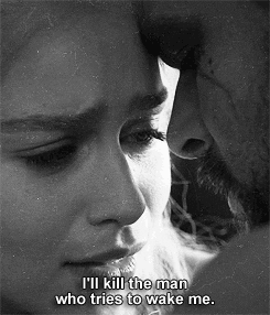 gif 1k game of thrones emilia clarke jason momoa Khal Drogo daenerys targaryen s02e10 valar morghulis Own Game Of Thrones 