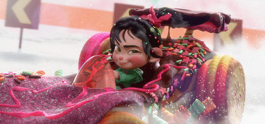 vanellope von schweetz animated GIF 