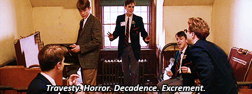 dead poets society animated GIF 