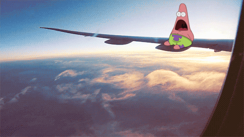 Patrick-Star-Meme-Flying-On-An-Airplane-Kinda