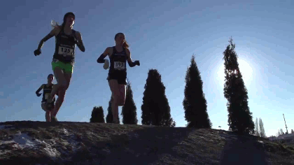 Cross country running GIF!