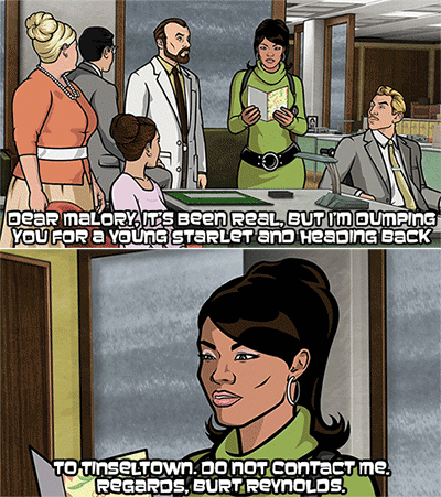 Archer Burt Reynolds Back to Tinseltown OC