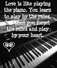 playing piano photo: Love is like playing the piano piano.gif
