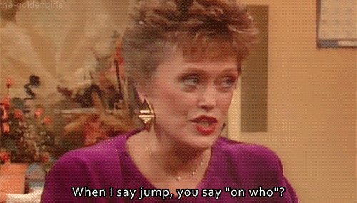 Golden Girls - jump
