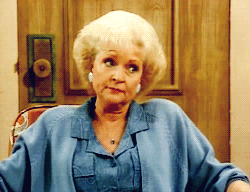 Golden Girls - Rose nodding approval