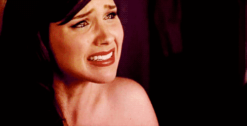 Brooke cries