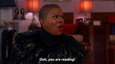 ooh you are reading