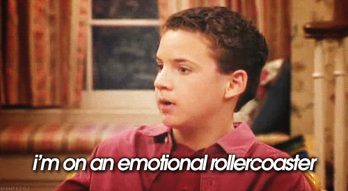 Emotional roller coaster
