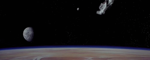 opening sequence of star wars episode iv