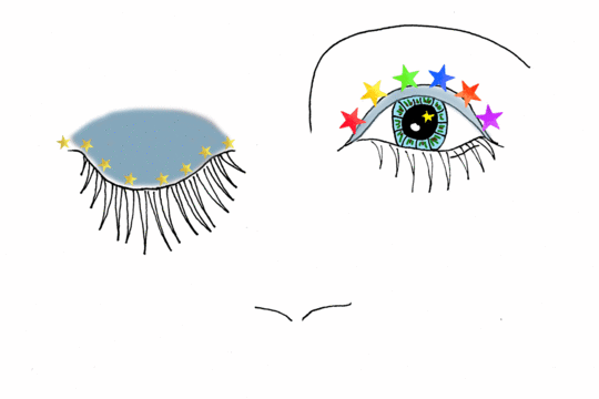 star-eyeliner