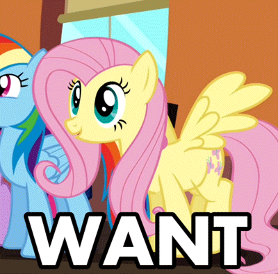 Fluttershy want gif photo 133571769709.gif
