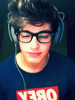 nerdy guy