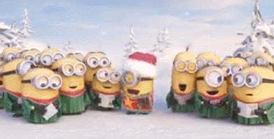 movie christmas cartoon winter minions