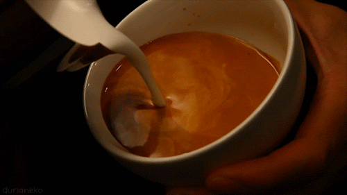 heart latte