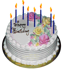 birthday cake gif