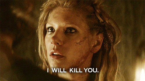 lagertha promises to kill