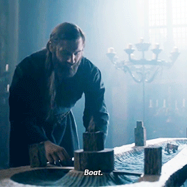 Rollo and his model ships