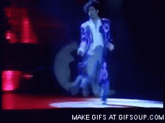 Prince doing his thing