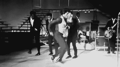 James Brown doing his thing