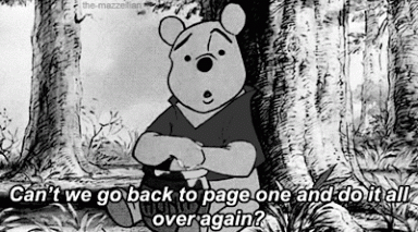 do it all over again