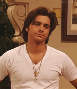 john stamos eye roll
