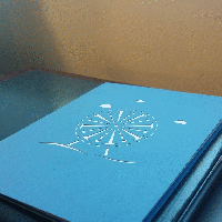 This Ferris wheel card show's off Lovepop's amazing attention to detail.