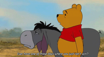 Winnie the Pooh says to Eyeore: 