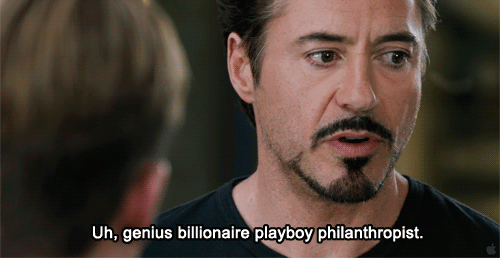 Tony Stark Billionaire Genius Playboy Philanthropist
