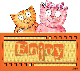 Enjoy photo: Enjoy ZHM_CatsPals_Scrolling_Enjoy.gif
