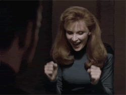 Beverly is Very Excited