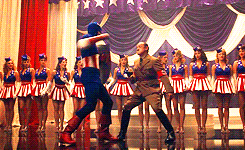 Captain America First Avenger Knocking Out Hitler