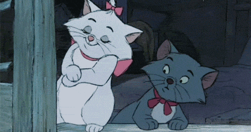 aristocats happy giddy smile sigh swoon