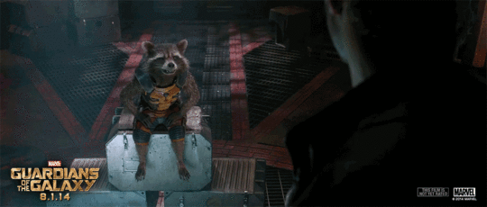 Rocket Racoon Laughing Guardians of the Galaxy