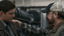SPNG Tags: Bobby / Dean / HUGGING Looking for a particular Supernatural reaction gif? This blog organizes them so you don’t have to spend hours hunting them down.