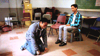 tired gif photo: tired crawlonfloor.gif