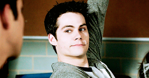 tumblr_o3winteVDR1uysadio1_500 - stiles winking