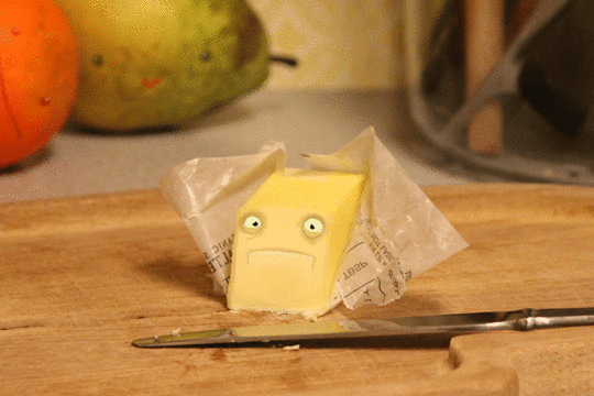 Image result for butter animated gif