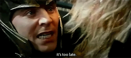 Tom Hiddleston as Loki, saying, 