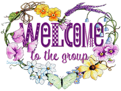 animated welcome photo: Welcome FloralHeartWTTGbysusan.gif