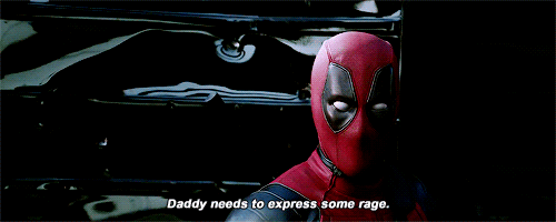 Deadpool Rage GIF
