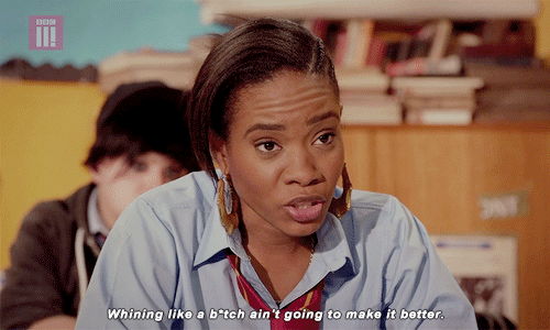 whining