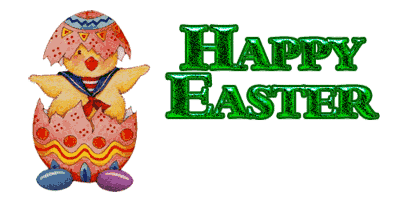 happy easter photo: HappyEasterChickEggWobbles HappyEasterChickEggWobbles.gif