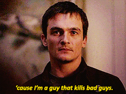 Peter Quinn from Homeland TV show - I'm the guy that kills bad guys.