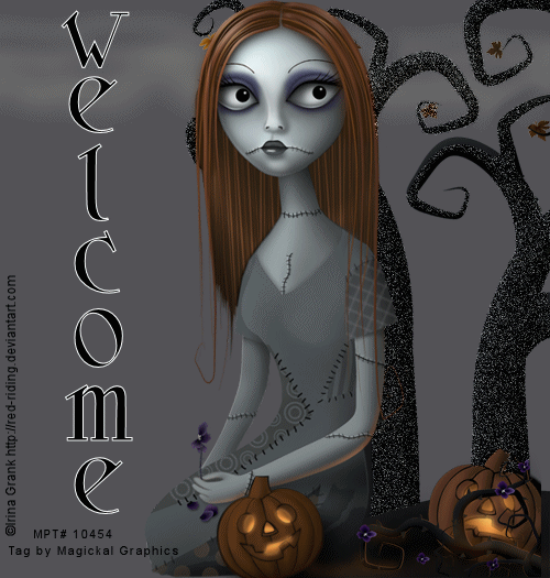 Dark & Gothic Welcome Comments