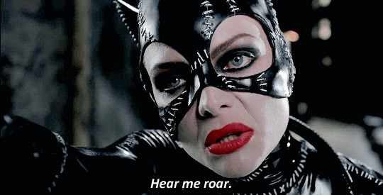film tim burton michelle pfeiffer batman returns hear me roar GIF
