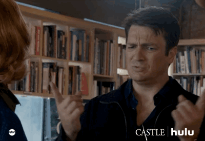 Castle confused Nathan Fillion