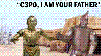 C3PO and tin man