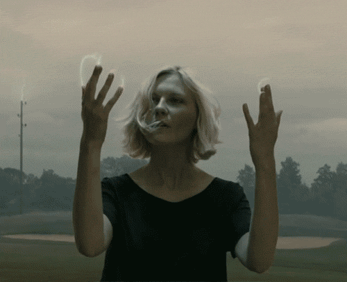 Image result for woman standing in lightning gif