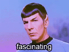 Fascinating Star Trek GIF - Fascinating StarTrek Spock GIFs